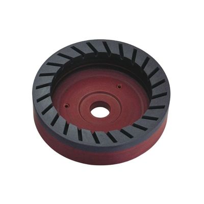 D150mm Εσωτερικό δοντιές ρητίνη τροχός σχήμα μπολ συνεχής διαμαντένιο γρίφοντας τροχός για γυάλινο μηχανή κορυφοκόλλησης