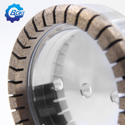 Boke 175mm Εργαλείο Τρίχωσης Τμηματισμένο Προφίλ Μεταλλικών Ομόφωνων Διαμαντιών Τροχό
