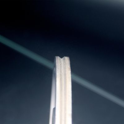 150 mm γυάλινο επίπεδο σχήμα V διαμαντένιο γουρούνι για μηχανή κοπής