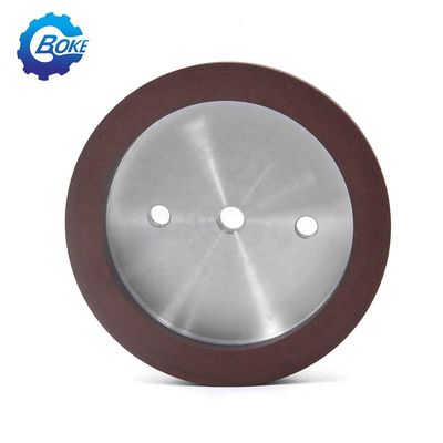 150mm Κόκκινη Σκόρπιση Διαμαντιού ρητίνης Ενωση τροχός Για γυαλί Edger Για Bavelloni