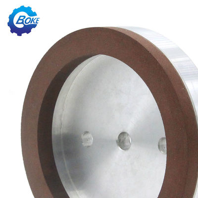 150mm Κόκκινη Σκόρπιση Διαμαντιού ρητίνης Ενωση τροχός Για γυαλί Edger Για Bavelloni