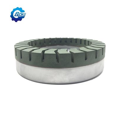 Ζεστή πώληση Κύπελλο Πράσινο Turbo Segmented Diamond Resin Bond Wheel για γυάλινη μηχανή beveling