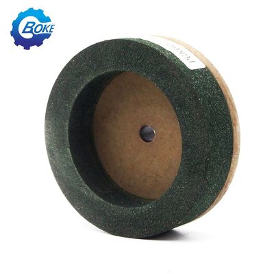 Καλές επιδόσεις πράσινο ποτήρι σχήμα 150mm Bk γυαλιστερό τροχό για μηχανή edging
