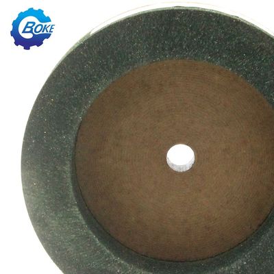 Καλές επιδόσεις πράσινο ποτήρι σχήμα 150mm Bk γυαλιστερό τροχό για μηχανή edging