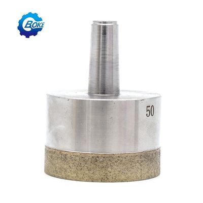 15pcs Diamond Hole Saw Drill Bit Set για γυάλινα κεραμικά πλακάκια Εργαστήριο εργαλείο κοπής Ασημένιο και τρύπες τρύπωσης 3-42mm