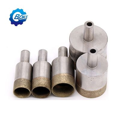 15pcs Diamond Hole Saw Drill Bit Set για γυάλινα κεραμικά πλακάκια Εργαστήριο εργαλείο κοπής Ασημένιο και τρύπες τρύπωσης 3-42mm