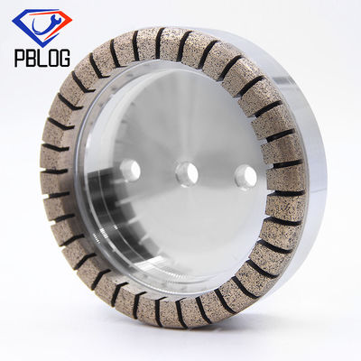 Boke 150mm πλήρης τετμημένος τροχός άλεσης διαμαντιών για τη διπλή ακονίζοντας μηχανή γραμμών