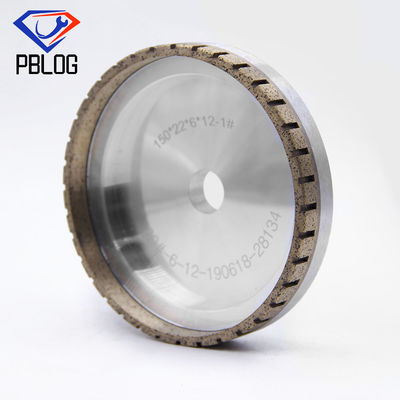 Boke 150mm εξωτερικός τετμημένος τροχός άλεσης διαμαντιών για τη μηχανή Beveling