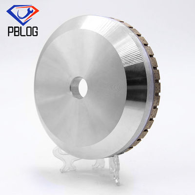 Boke 150mm εξωτερικός τετμημένος τροχός άλεσης διαμαντιών για τη μηχανή Beveling