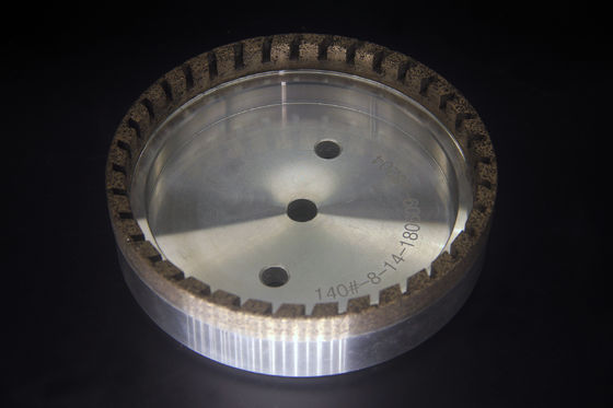 Boke 150mm εξωτερικός τετμημένος τροχός άλεσης διαμαντιών για τη μηχανή Beveling