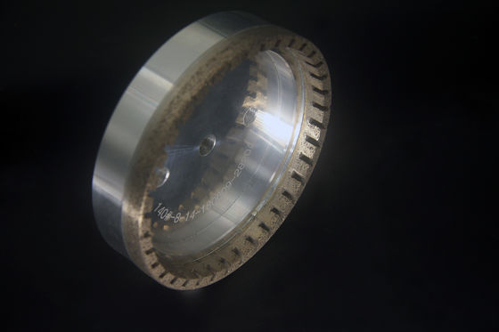 Boke 150mm εξωτερικός τετμημένος τροχός άλεσης διαμαντιών για τη μηχανή Beveling
