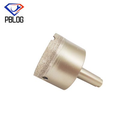 Ασημένιο 3 - 80mm Glass Drill Bits Διαμαντένιο Glass Core Drill με υψηλή αντοχή στη θερμότητα