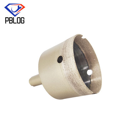 Ασημένιο 3 - 80mm Glass Drill Bits Διαμαντένιο Glass Core Drill με υψηλή αντοχή στη θερμότητα