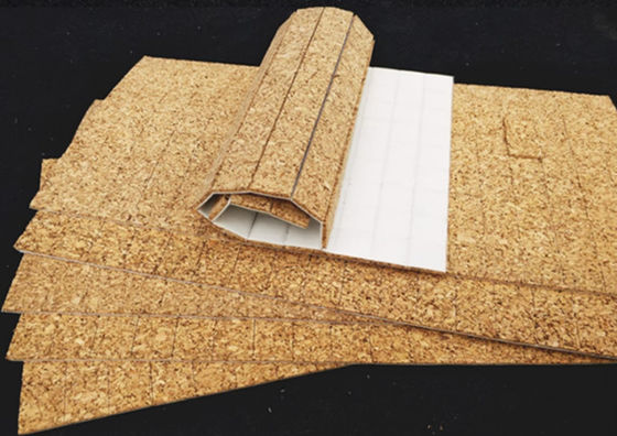 Τετράγωνο Self Stick Cork Pads αυτοκόλλητο ανθεκτικό με απαλό φινίρισμα