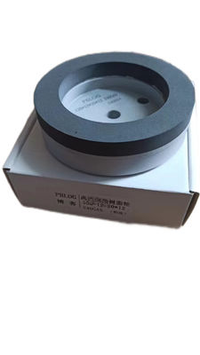 Ρεζίνιο γυαλιστερό τροχό / Ρεζίνιο άλεμα 150mm Λευκό καφέ 120-240 Grit για διπλό άκρο μηχανή