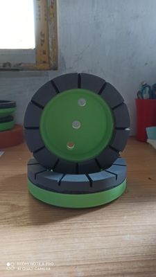 Σκληρότητα 100/130/150/175mm Ρουλέτα ρητίνης διπλής άκρης Μηχανή Αιχμηρότητα 12/22/50mm Εσωτερική τρύπα