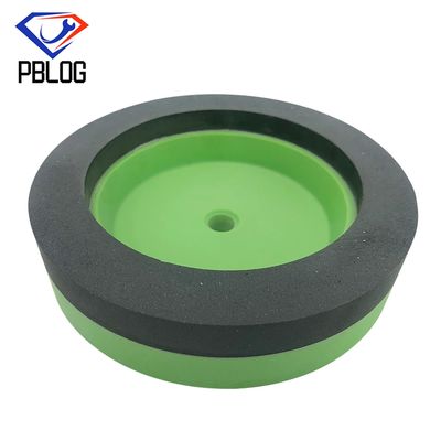 240 Ράβδικο γυάλινο δέρμα με 150 mm στρογγυλή άκρη