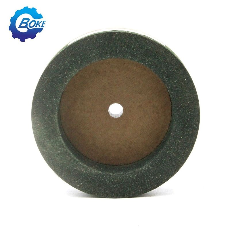 Καλές επιδόσεις πράσινο ποτήρι σχήμα 150mm Bk γυαλιστερό τροχό για μηχανή edging