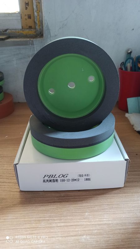 150mm λεπτός γυαλί ρητίνη γρίφοντας τροχό / λεπτό γυαλί χρησιμοποιείται ρητίνη τροχό για διπλό άκρο μηχανή